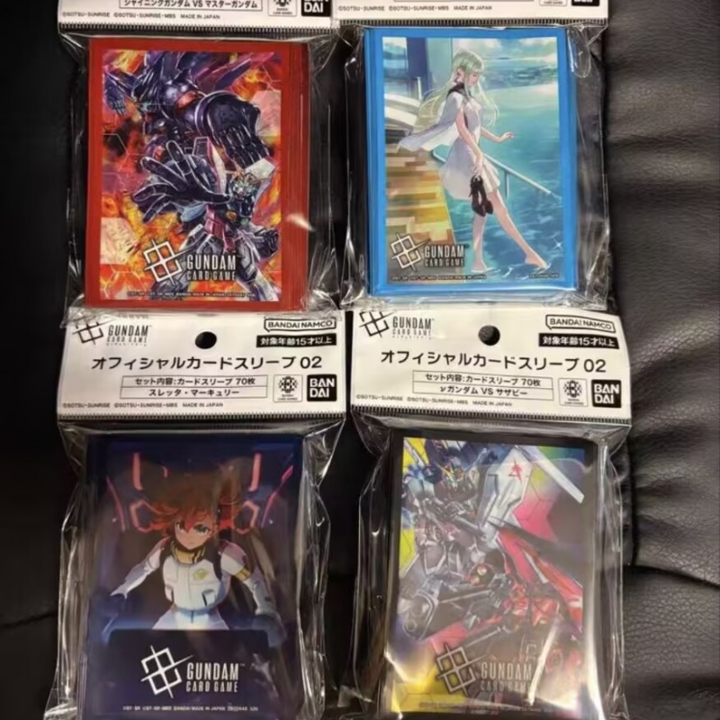 Collector Card Sleeve - متوفر: غلاف بطاقات لعبة بانداي جاندام