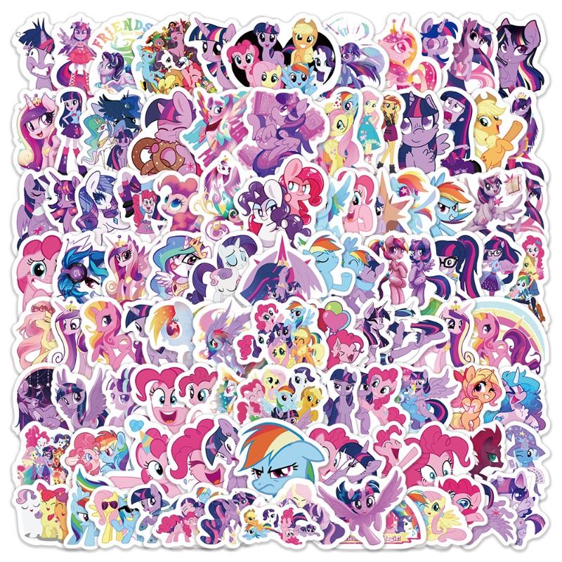 Anime Merchandise Gift - 100 قطعة ملصقات كرتونية بنمط ماي