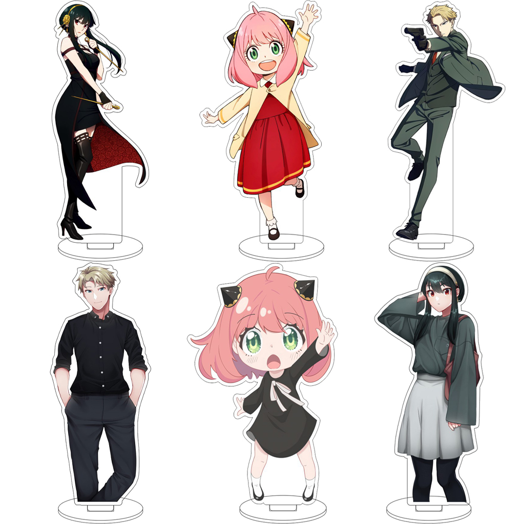 Anime Merchandise Gift - تماثيل أكريليك أنمي SPY×FAMILY بطول 16