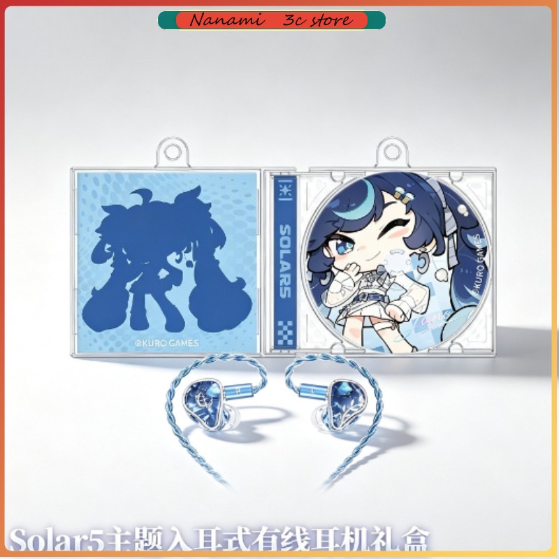 Anime Merchandise Gift - صندوق هدايا سماعات الأذن Wuthering Waves