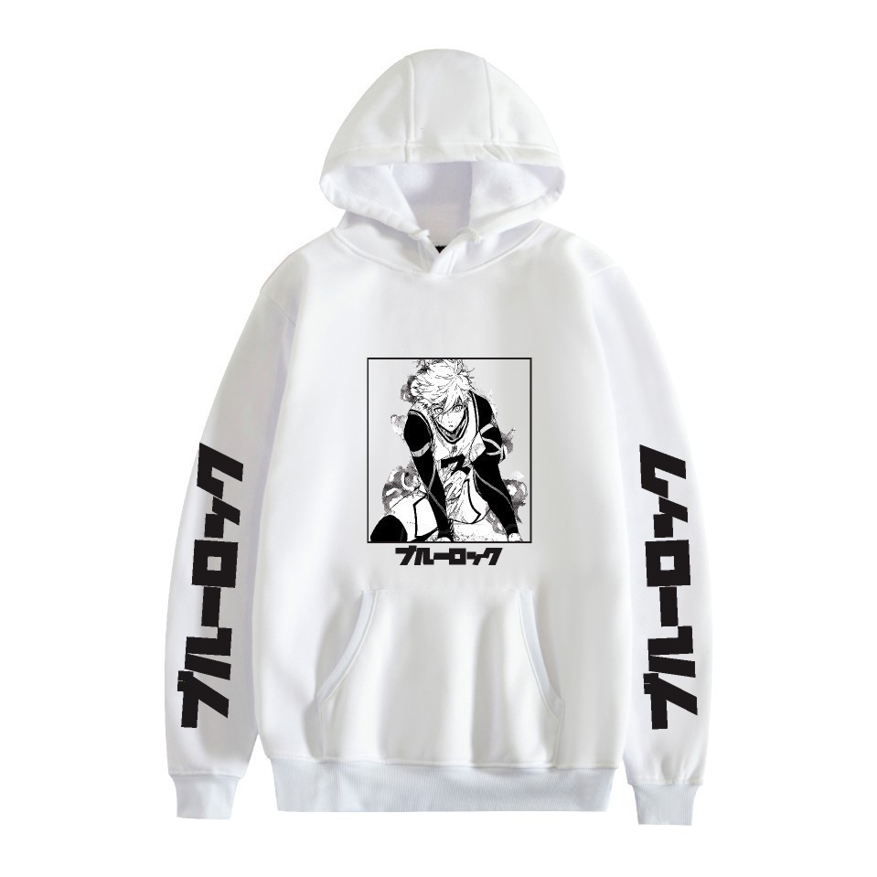 هودي جديد من BLUE LOCK Clean W - مراجعة Anime Merchandise Hoodie وسعره