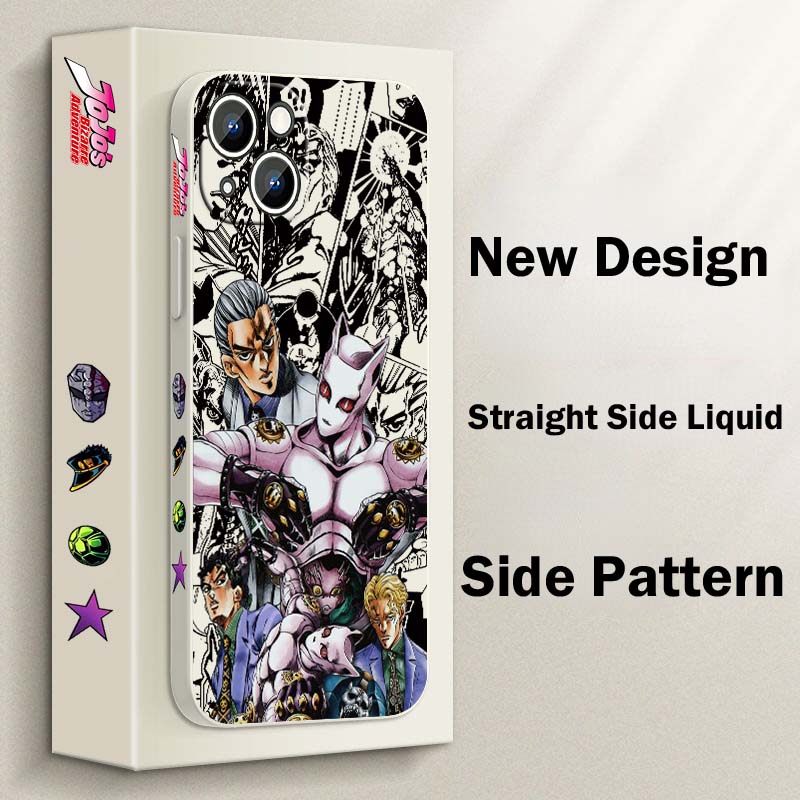 جراب هاتف سائل بتصميم أنمي JOJ - مراجعة Phone Case Anime وسعره
