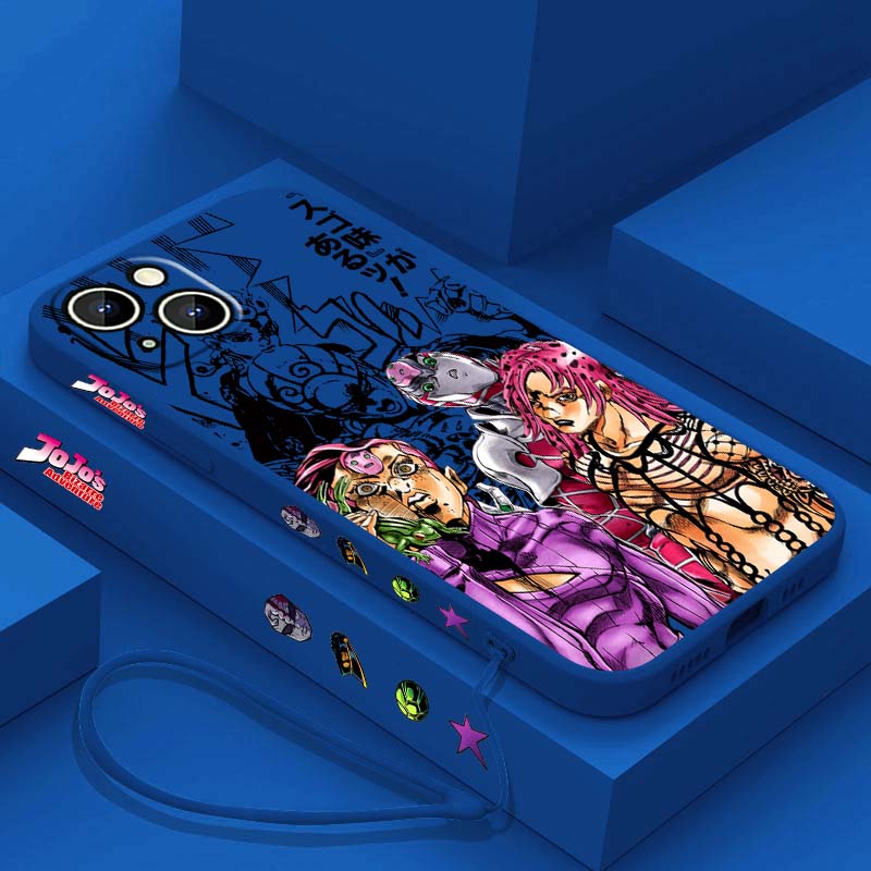 جراب هاتف سائل بتصميم أنمي JOJ - مراجعة Phone Case Anime وسعره