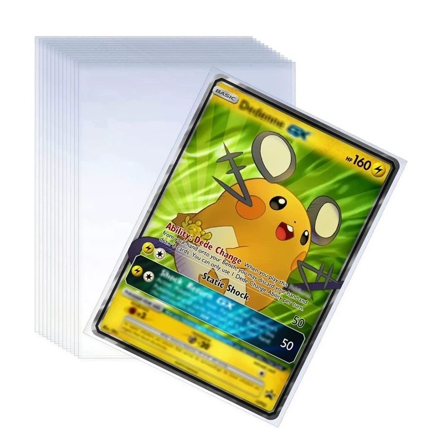 100 قطعة أكمام بطاقات الألعاب  - مراجعة Collector Card Sleeve وسعره