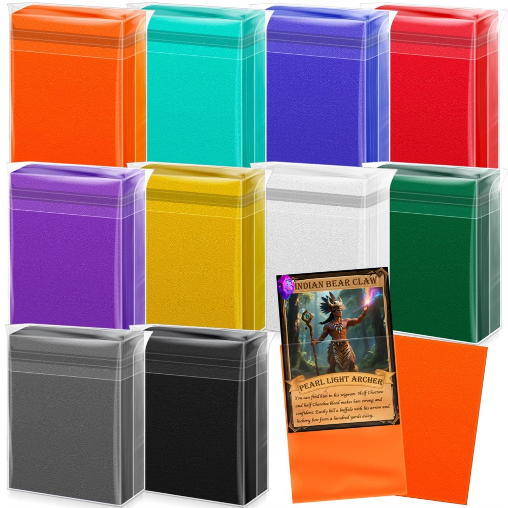 50 قطعة من أغلفة البطاقات لبطا - مراجعة Collector Card Sleeve وسعره