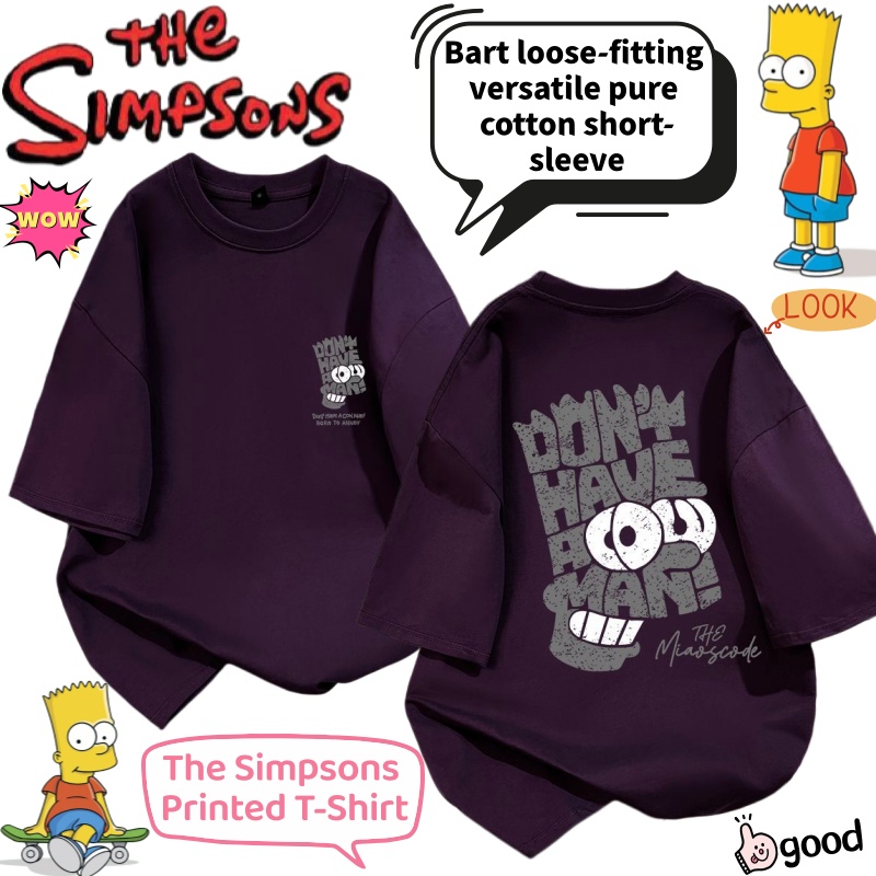 تي شيرت سيمبسونز بارت الكرتوني - مراجعة Anime Merchandise Shirt وسعره