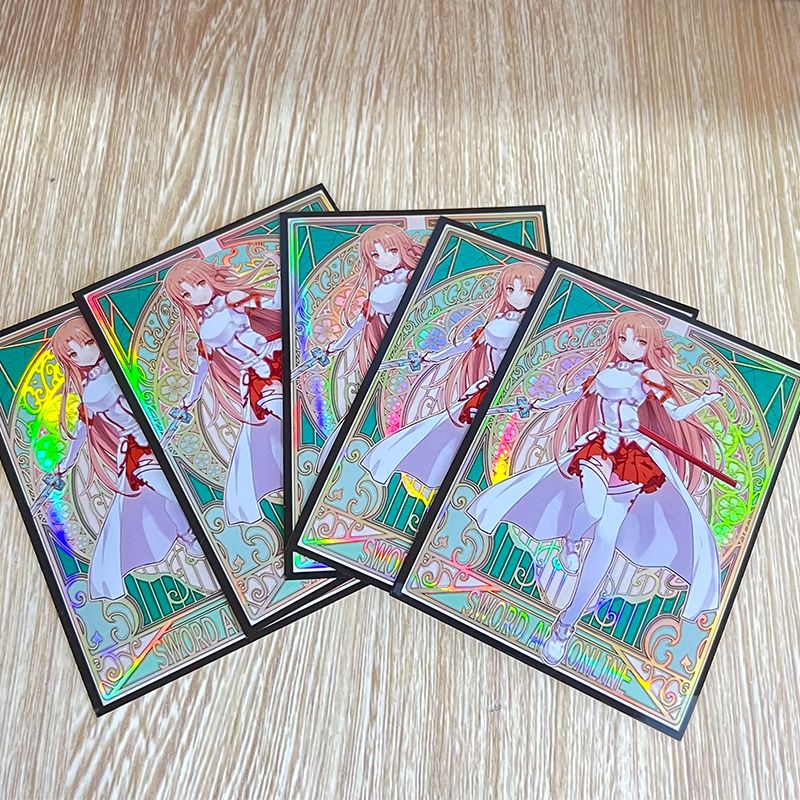 بطاقات أنيمي لفن السيف عبر الإ - مراجعة Collector Card Sleeve وسعره