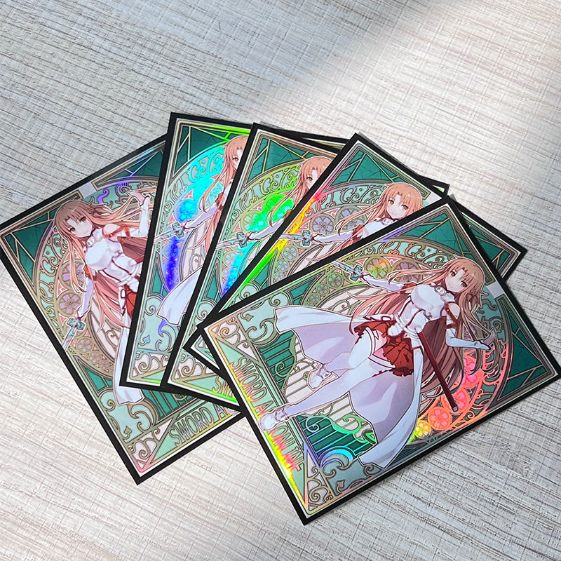 بطاقات أنيمي لفن السيف عبر الإ - مراجعة Collector Card Sleeve وسعره