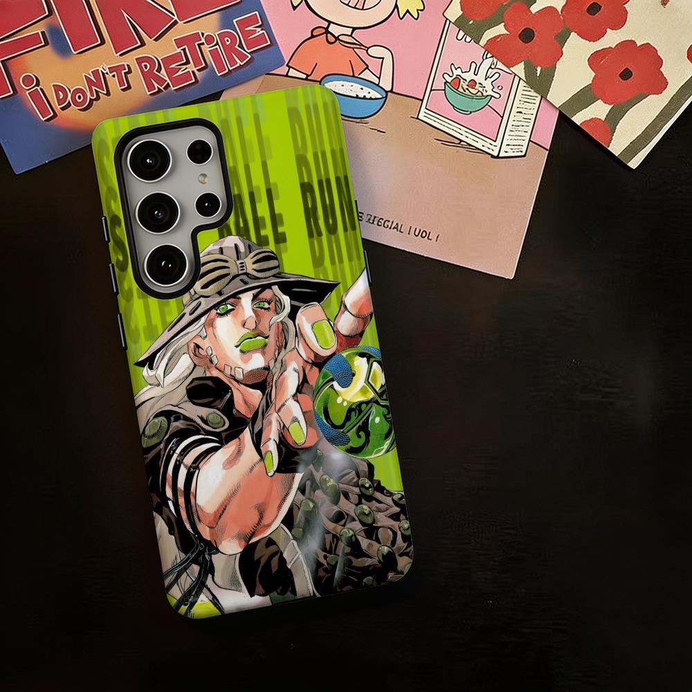 غطاء هاتف أنيمي J-JOJO Steel B - مراجعة Phone Case Anime وسعره