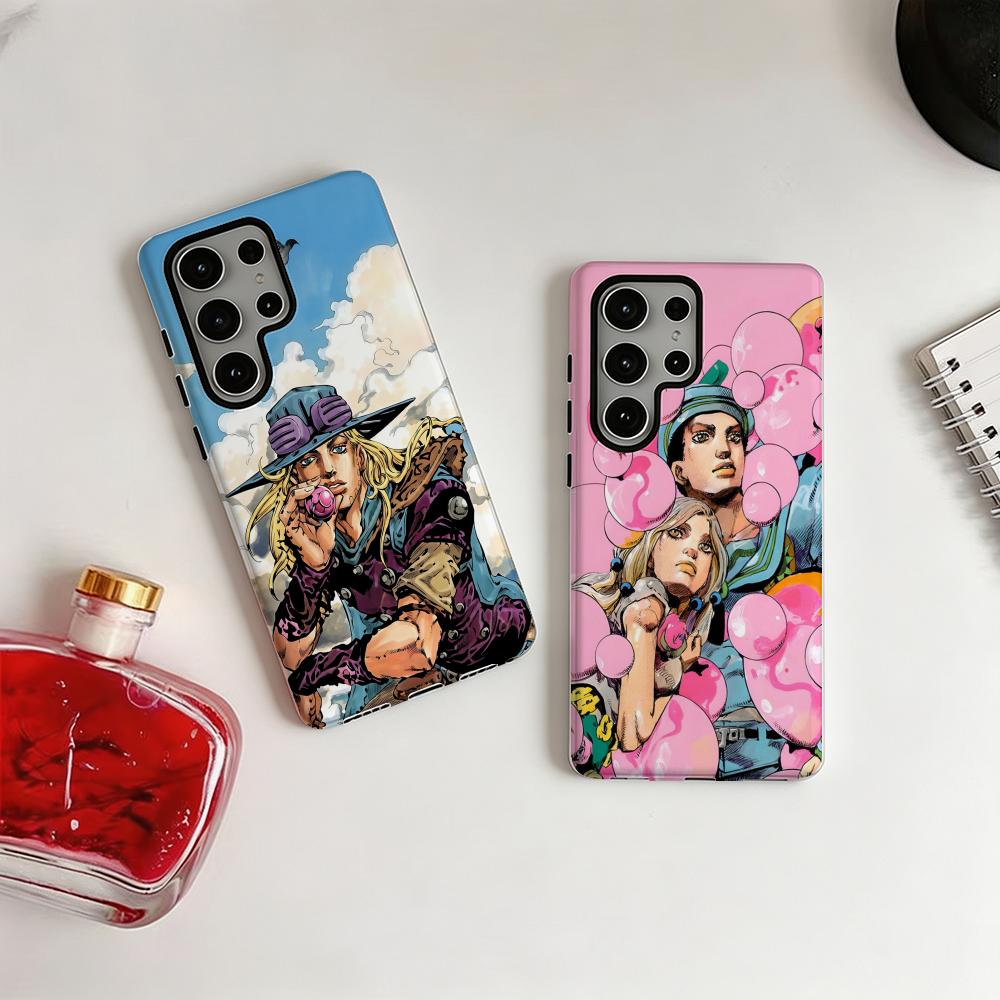 غطاء هاتف أنيمي J-JOJO Steel B - مراجعة Phone Case Anime وسعره