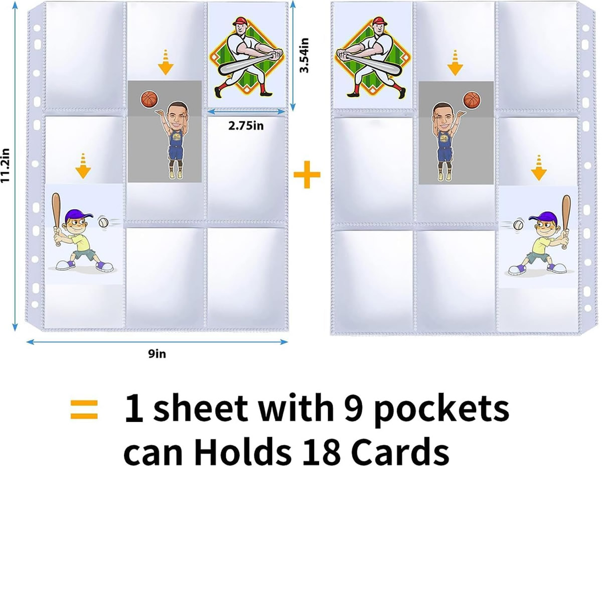 50 حزمة من أغلفة البطاقات ذات  - مراجعة Collector Card Sleeve وسعره