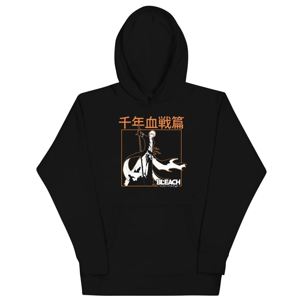 هودي بطبعة أنمي بليتش كوروساكي - مراجعة Anime Merchandise Hoodie وسعره